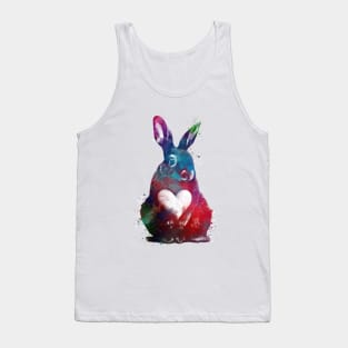 Rabbit heart Tank Top